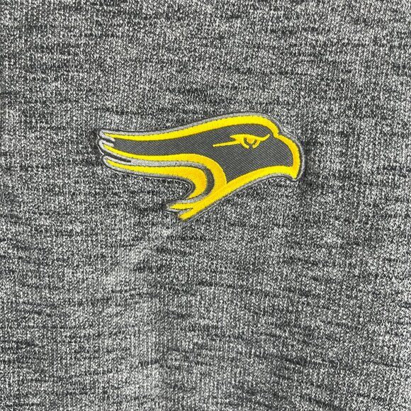 Bruzer Sweater Mens Large Long Sleeve Collared 1/4 Zip Kangaroo Pockets - Picture 4 of 6